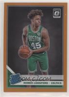 Rated Rookie - Romeo Langford #/199