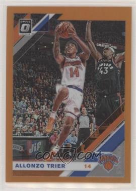 2019-20 Panini Donruss Optic - [Base] - Orange Prizm #93 - Allonzo Trier /199