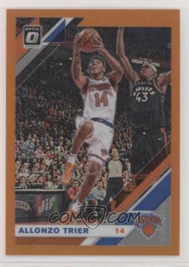 2019-20 Panini Donruss Optic - [Base] - Orange Prizm #93 - Allonzo Trier /199