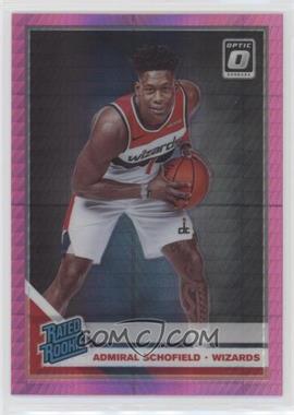 2019-20 Panini Donruss Optic - [Base] - Pink Hyper Prizm #187 - Rated Rookie - Admiral Schofield