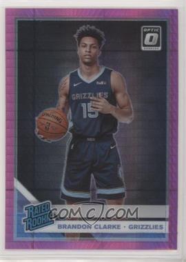 2019-20 Panini Donruss Optic - [Base] - Pink Hyper Prizm #194 - Rated Rookie - Brandon Clarke