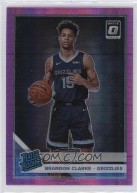 2019-20 Panini Donruss Optic - [Base] - Pink Hyper Prizm #194 - Rated Rookie - Brandon Clarke