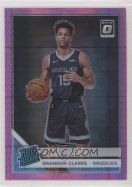 2019-20 Panini Donruss Optic - [Base] - Pink Hyper Prizm #194 - Rated Rookie - Brandon Clarke