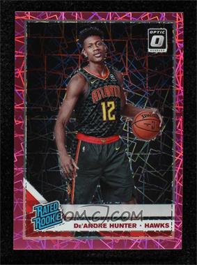 2019-20 Panini Donruss Optic - [Base] - Pink Velocity Prizm #198 - Rated Rookie - De'Andre Hunter /79