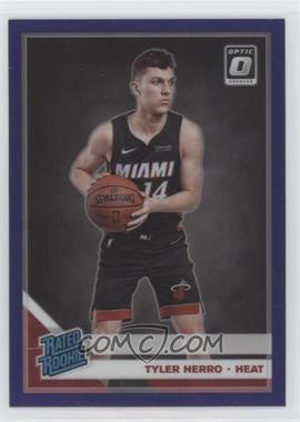 2019-20 Panini Donruss Optic - [Base] - Purple Prizm #172 - Rated Rookie - Tyler Herro