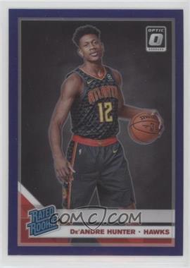 2019-20 Panini Donruss Optic - [Base] - Purple Prizm #198 - Rated Rookie - De'Andre Hunter