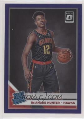 2019-20 Panini Donruss Optic - [Base] - Purple Prizm #198 - Rated Rookie - De'Andre Hunter