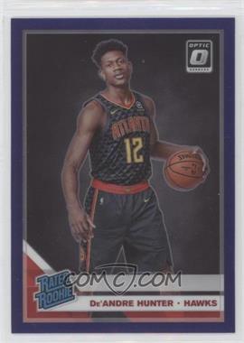 2019-20 Panini Donruss Optic - [Base] - Purple Prizm #198 - Rated Rookie - De'Andre Hunter