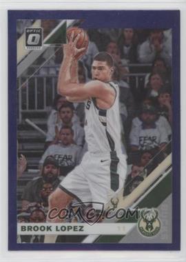 2019-20 Panini Donruss Optic - [Base] - Purple Prizm #91 - Brook Lopez