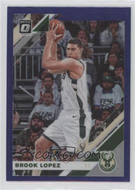 2019-20 Panini Donruss Optic - [Base] - Purple Prizm #91 - Brook Lopez