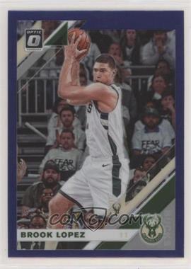 2019-20 Panini Donruss Optic - [Base] - Purple Prizm #91 - Brook Lopez