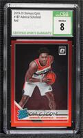 Rated Rookie - Admiral Schofield [CSG 8 NM/Mint] #/99