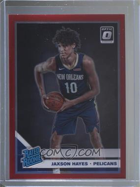 2019-20 Panini Donruss Optic - [Base] - Red Prizm #190 - Rated Rookie - Jaxson Hayes /99