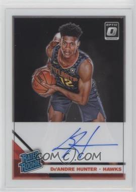 2019-20 Panini Donruss Optic - [Base] - Signatures #198 - Rated Rookie - De'Andre Hunter