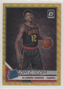 2019-20 Panini Donruss Optic - [Base] - Tmall Gold Wave Prizm #198 - Rated Rookie - De'Andre Hunter
