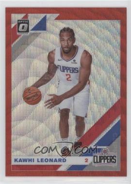 2019-20 Panini Donruss Optic - [Base] - Tmall Red Wave Prizm #30 - Kawhi Leonard