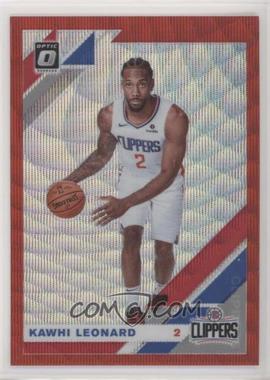 2019-20 Panini Donruss Optic - [Base] - Tmall Red Wave Prizm #30 - Kawhi Leonard