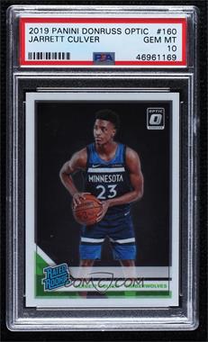 2019-20 Panini Donruss Optic - [Base] #160 - Rated Rookie - Jarrett Culver [PSA 10 GEM MT]