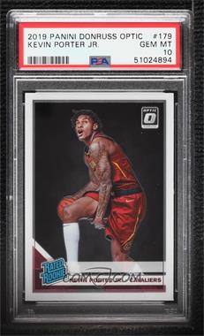 2019-20 Panini Donruss Optic - [Base] #179 - Rated Rookie - Kevin Porter Jr. [PSA 10 GEM MT]