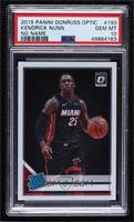 Rated Rookie - Kendrick Nunn (No Name On Front) [PSA 10 GEM MT]