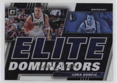 2019-20 Panini Donruss Optic - Elite Dominators #10 - Luka Doncic