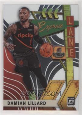 2019-20 Panini Donruss Optic - Express Lane #3 - Damian Lillard