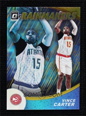 2019-20 Panini Donruss Optic - Rainmakers - Gold Prizm #16 - Vince Carter /10