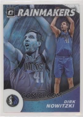 2019-20 Panini Donruss Optic - Rainmakers #9 - Dirk Nowitzki