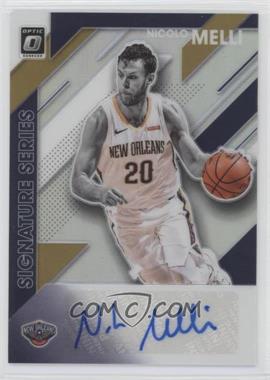 2019-20 Panini Donruss Optic - Signature Series - Holo Prizm #SS-NML - Nicolo Melli