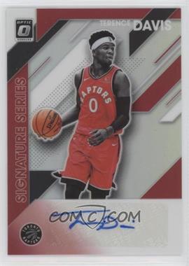 2019-20 Panini Donruss Optic - Signature Series - Holo Prizm #SS-TDV - Terence Davis