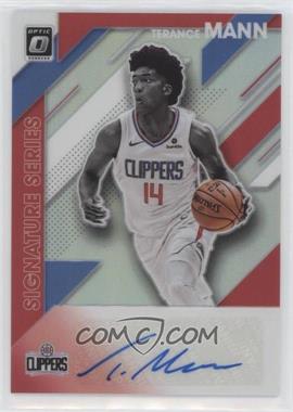 2019-20 Panini Donruss Optic - Signature Series - Holo Prizm #SS-TMN - Terance Mann