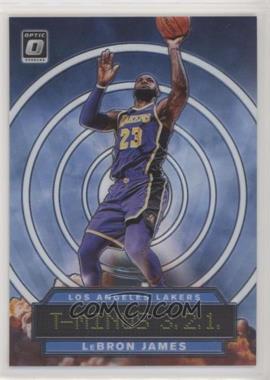 2019-20 Panini Donruss Optic - T-Minus 3, 2, 1 #9 - LeBron James