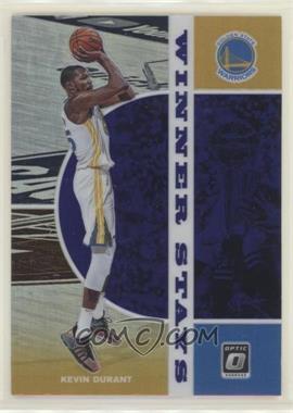 2019-20 Panini Donruss Optic - Winner Stays - Purple Prizm #18 - Kevin Durant