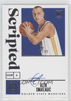 Rookie Scripted Signatures - Alen Smailagic #/99