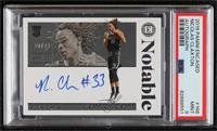 Rookie Notable Signatures - Nicolas Claxton [PSA 9 MINT] #/99