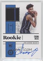 Rookie Jersey Autographs - Chuma Okeke #/99