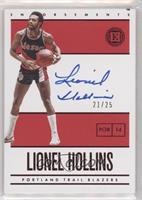 Lionel Hollins #/25