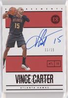 Vince Carter #/15