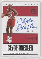 Clyde Drexler #/25