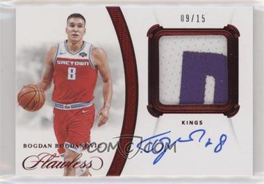 2019-20 Panini Flawless - Flawless Patch Autographs - Ruby #PA-BOG - Bogdan Bogdanovic /15