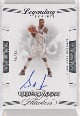 2019-20 Panini Flawless - Legendary Scripts #LS-SJK - Stephen Jackson /25