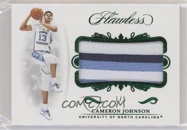 2019-20 Panini Flawless Collegiate - Rookie Patches - Emerald #19 - Cameron Johnson /5