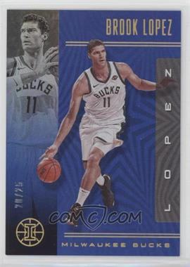 2019-20 Panini Illusions - [Base] - Trophy Collection Blue #21 - Brook Lopez /25