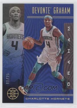 2019-20 Panini Illusions - [Base] - Trophy Collection Blue #4 - Devonte' Graham /25