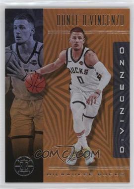 2019-20 Panini Illusions - [Base] - Trophy Collection Orange #6 - Donte DiVincenzo