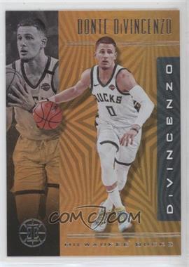 2019-20 Panini Illusions - [Base] - Trophy Collection Orange #6 - Donte DiVincenzo