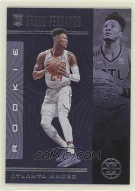 2019-20 Panini Illusions - [Base] - Trophy Collection Sapphire #162 - Rookies - Bruno Fernando