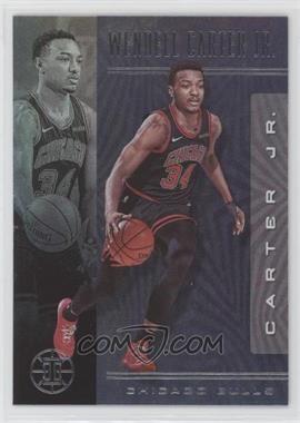 2019-20 Panini Illusions - [Base] - Trophy Collection Sapphire #45 - Wendell Carter Jr.