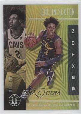2019-20 Panini Illusions - [Base] - Trophy Collection Yellow #65 - Collin Sexton /149
