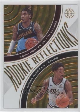 2019-20 Panini Illusions - Rookie Reflections - Orange #16 - Kevin Porter Jr., DeMar DeRozan /125